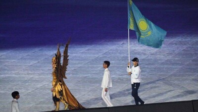 Казахстанские спортсмены приняли участие в закрытии Азиатских игр-2018