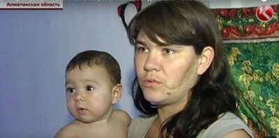 Полиция Алматы разыскала мать, которая швыряла своего ребёнка на пол