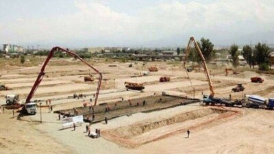 В Алматы начали строить вторую модульную больницу для лечения пациентов с Covid-19