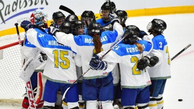 Женская сборная Казахстана по хоккею нокаутировала Великобританию на Универсиаде
