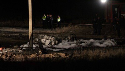 Новые подробности авиакатастрофы: первые кадры с места ЧП и интервью очевидца