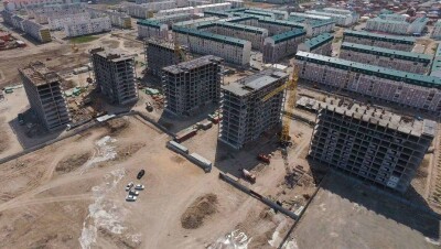 В Атырауской области строится рекордное количество жилых домов