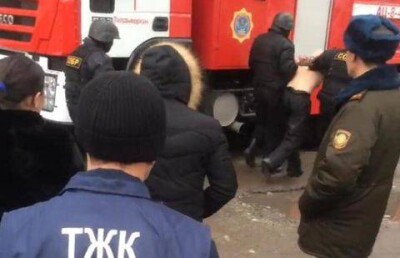 В Талдыкоргане сняли на видео попытку суицида