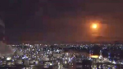 Болид пролетел в небе над Японией