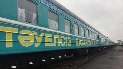 Агитпоезд "Тәуелсіз Қазақстан" прибыл в Павлодар 