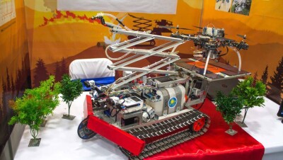 Казахстанские ученики придумали роботов для ликвидации лесных пожаров