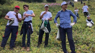 Как прошла акция #Birge #TazaQazaqstan с участием Бакытжана Сагинтаева на Кок-Жайляу