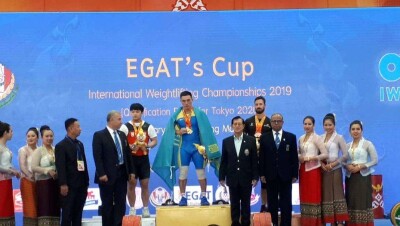 Казахстанец завоевал золотую медаль на международном чемпионате по тяжёлой атлетике в Таиланде