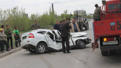 Правозащитники требуют возобновить расследование ДТП с участием БТР в Темиртау