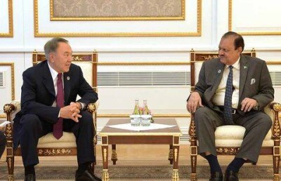 Назарбаев встретился с главами Афганистана и Пакистана