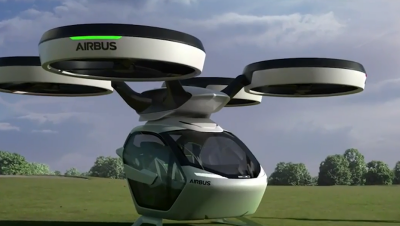 Airbus представил первый беспилотный летающий автомобиль