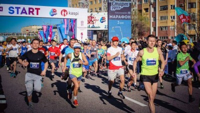 В Алматы перекроют часть дорог в день проведения марафона