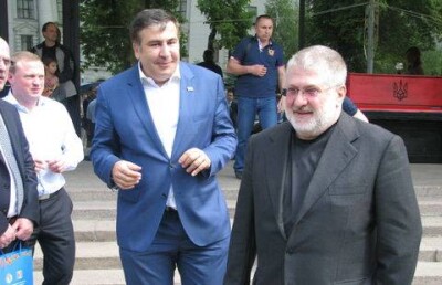 Саакашвили ответил на оскорбление Коломойского