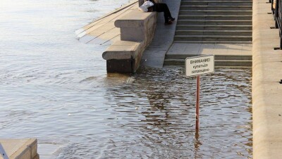Резкого подъёма уровня воды в реке Есиль в СКО ожидают синоптики