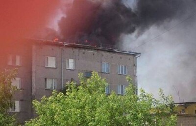 Пожар в Петропавловске ликвидирован