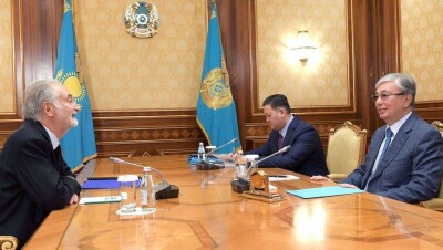 Токаев принял главу ассоциации Attali and Associés Жака Аттали