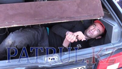 Связанного пленника обнаружили полицейские Алматы в багажнике "Лады"