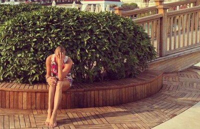 Во время отдыха в Турции на Волочкову напало "нечто огромное"