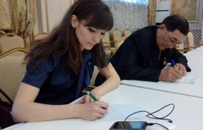 Тотальный диктант на казахском языке написали тысячи казахстанцев 
