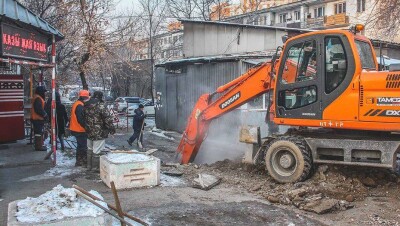 В Алматы ликвидировали аварию, оставившую без тепла 130 домов микрорайона Таугуль
