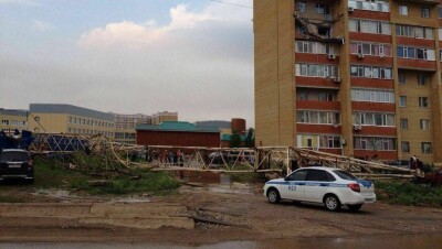 Акимат Актобе восстановит повреждённые шквальным ветром лоджии 