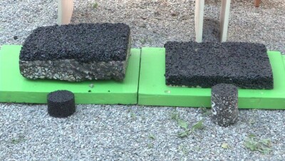 Асфальт с мифическими свойствами укладывают в Алматы