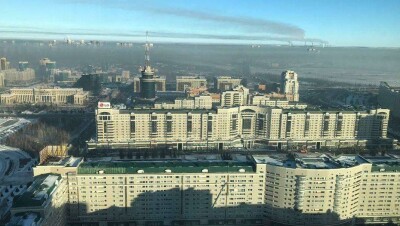 Смог в Астане: Казгидромет зафиксировал превышение загрязняющих веществ