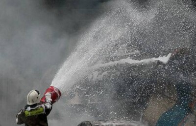 На территории аэропорта Семея из-за брошенного окурка произошёл пожар 