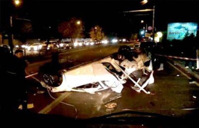 Выяснилось, что видео с камер наблюдения бесполезно при ночном ДТП в Алматы