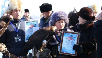 13-летний беркутчи победил на первом республиканском турнире "Қыран-2018"