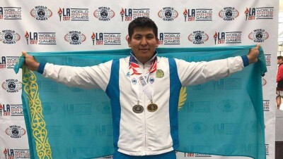 Казахстанский полицейский завоевал медаль на Всемирных играх по грэпплингу