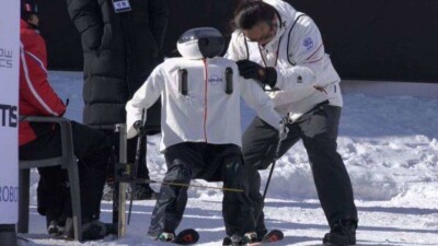 Лыжные соревнования среди роботов прошли в пригороде олимпийского Пхёнчхана