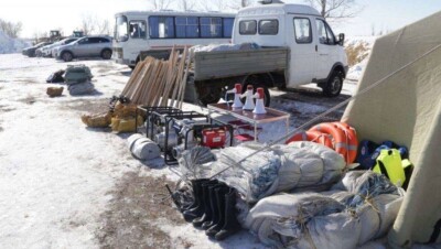 В Карагандинской области перед паводками укрепили дамбы, КТЖ организовал противоразмывные поезда