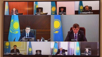 Аскар Мамин поручил усилить охрану медицинских и карантинных объектов