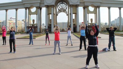 Бесплатные тренировки с фитнес-тренерами будут проходить каждые выходные в Алматы