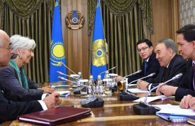 Назарбаев на встрече с главой МВФ признал запаздывание структурных реформ в Казахстане