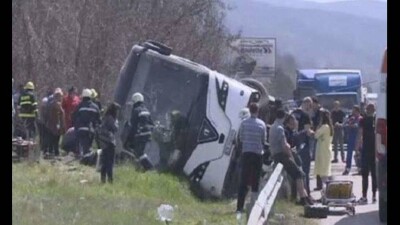 15 человек погибли в ДТП с автобусом в Болгарии