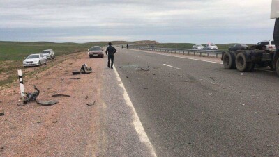 ДТП в Жамбылской области: водителя опрокинувшегося автобуса арестовали