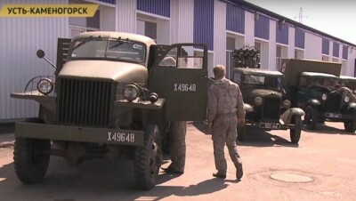 Для участия в параде в Усть-Каменогорске отремонтировали 17 машин времён ВОВ