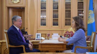Касым-Жомарт Токаев встретился с Даригой Назарбаевой