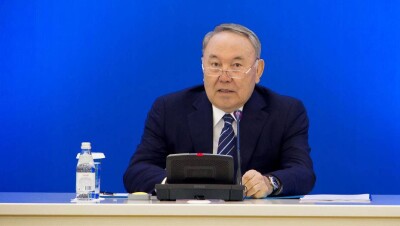 Назарбаева в Актау назвали самым лучшим президентом в мире