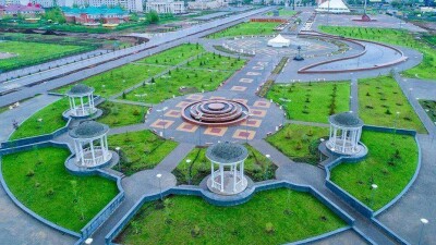 Новой площади в Уральске присвоили имя Президента