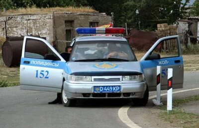 Нарушение ПДД полицейскими снял на видео житель Шымкента