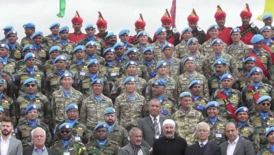 В Ливане казахстанских миротворцев наградили медалями ООН "За службу миру"