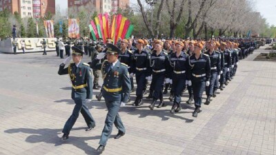 В Караганде празднуют День Победы