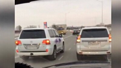 Свадебный кортеж намеренно заблокировал проезд скорой в Актобе