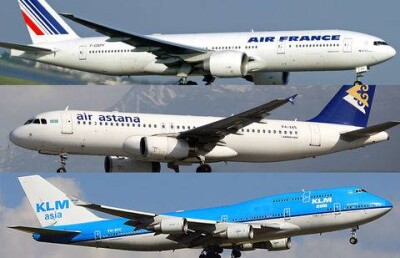 Летать в Париж "Эйр Астана" будет по кодам Air France и KLM