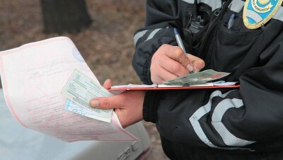 Алматинцу понравилось, как его оштрафовали полицейские
