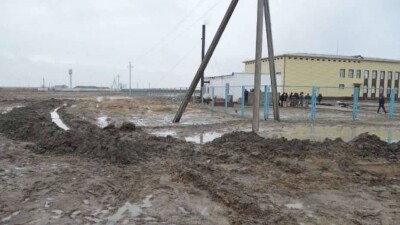 В Кызылординской области из-за подтопления приостановлена эксплуатация школы