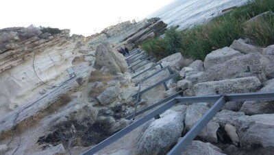 Строительство пешеходной зоны "Скальная тропа" началось в Актау